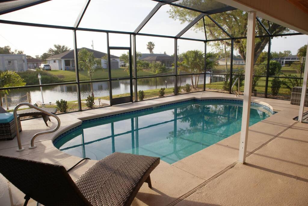 Cozy Retreat, Heated Pool, Water Canal, Bikes,3 Bedroom Cape Coral Exterior foto