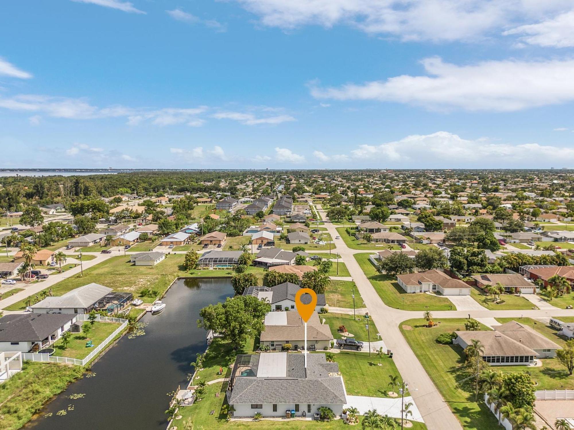 Cozy Retreat, Heated Pool, Water Canal, Bikes,3 Bedroom Cape Coral Exterior foto